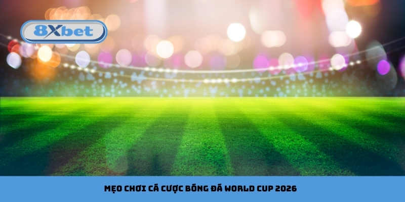 Mẹo chơi cá cược bóng đá World Cup 2026